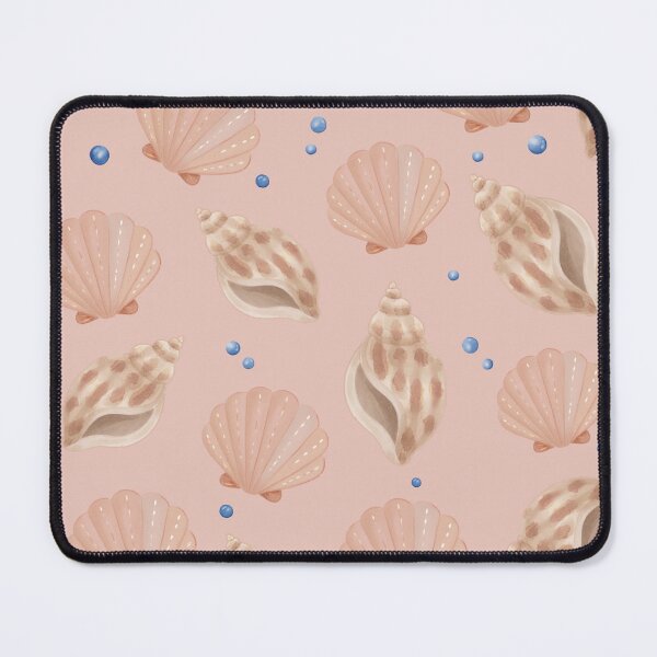 Item preview, Watercolor Seashell Coastal Pattern designed and sold by SheHood.