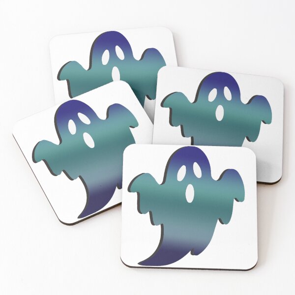 Item preview, Gradient Halloween Ghost Illustration designed and sold by AmbientArtCo.