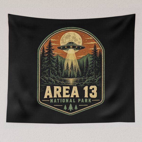 Item preview, National Park After Dark - Alien Edition designed and sold by SignumShop.