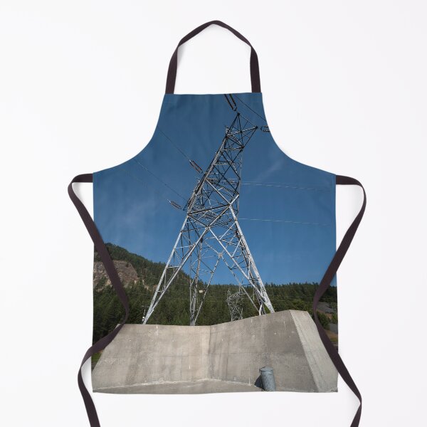 Item preview, Wide angle view from below power tower at Libby Dam designed and sold by lisavonbiela.