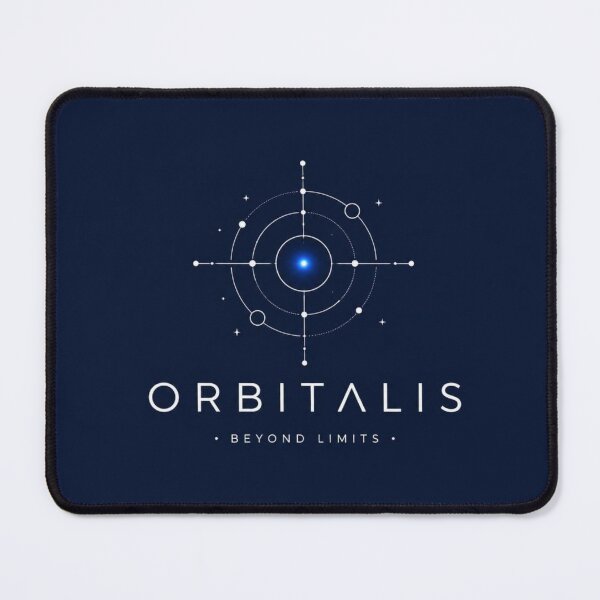Item preview, Orbitalis Beyond Limits Futuristic Space Logo designed and sold by Lespribos .