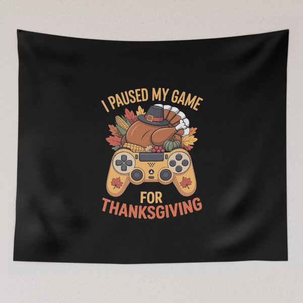 Item preview, I Paused My Game For Thanksgiving Turkey Controller  designed and sold by jkrphoto.