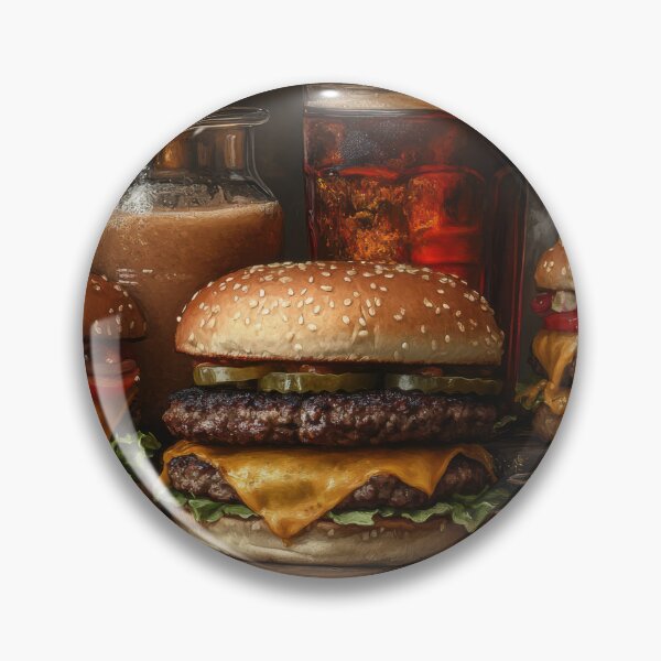 Item preview, Cheeseburger Feast with Fries, Soda, and Condiments designed and sold by Shannon Hilson.