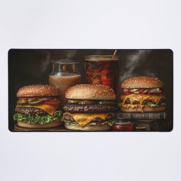 Item preview, Cheeseburger Feast with Fries, Soda, and Condiments designed and sold by Shannon Hilson.