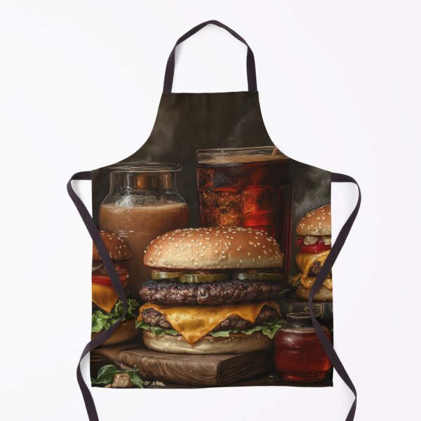 Item preview, Cheeseburger Feast with Fries, Soda, and Condiments designed and sold by Shannon Hilson.