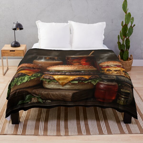 Item preview, Cheeseburger Feast with Fries, Soda, and Condiments designed and sold by Shannon Hilson.