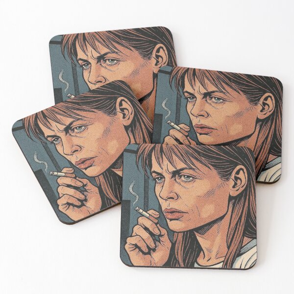 Item preview, Sarah Connor Whatching you Use AI designed and sold by 2ndhandreaders.