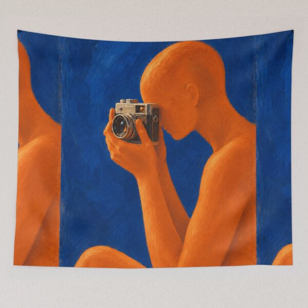 Item preview, "Photography Holds Moments" – Vintage Camera Figurative Art designed and sold by Moodzu.