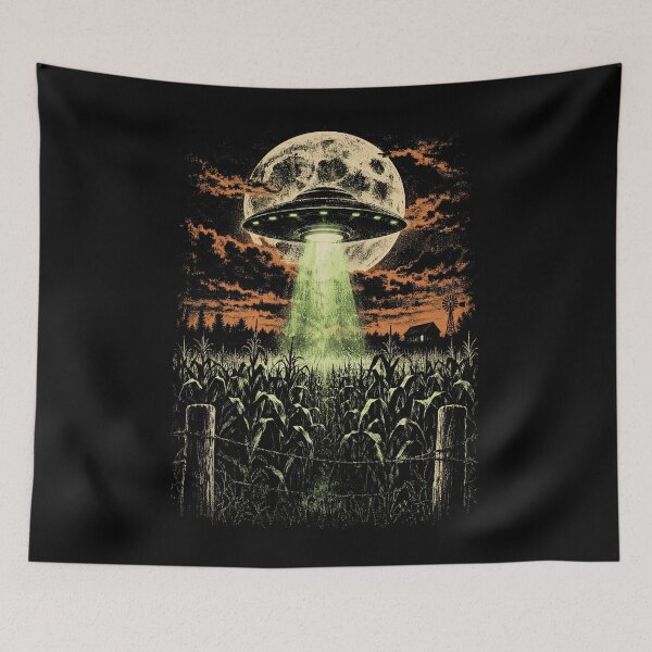 Item preview, UFO Over Cornfield designed and sold by SignumShop.