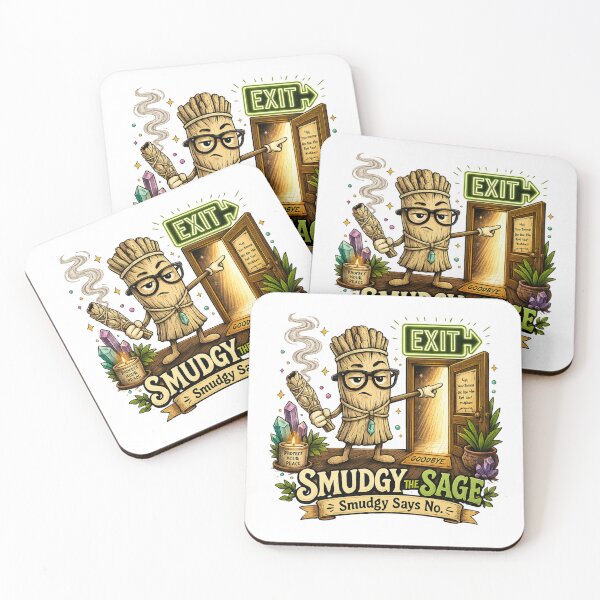 Item preview, Smudgy Says No – Protect Your Peace Funny Spiritual Boundary Humor designed and sold by 11-Designs.