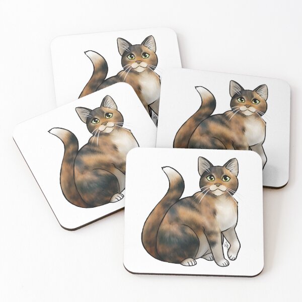 Item preview, Cat - Korean Street Cat - Tortico designed and sold by Jennifer Stolzer.