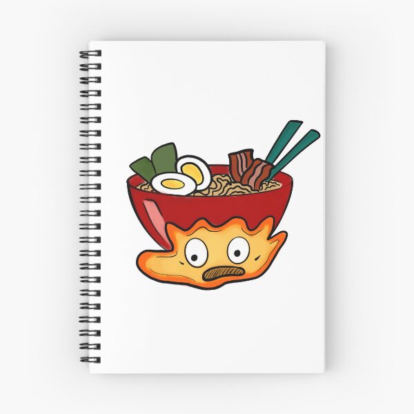 Item preview, calcifer ramen designed and sold by onestopnerdshop79.