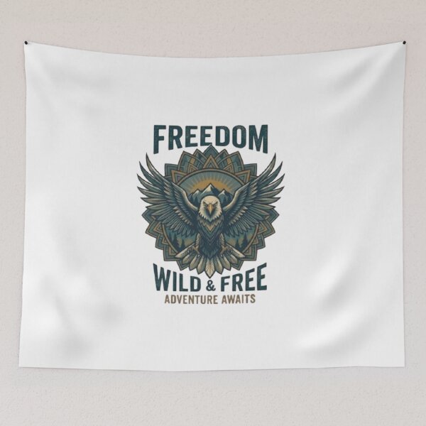 Item preview, Freedom – Wild & Free designed and sold by The best online style shop.