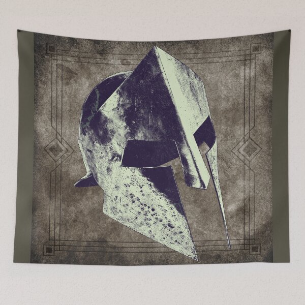 Item preview, Grungy Ancient Greek Corinthian Helmet Battle Worn designed and sold by Ghoul Enterprises.
