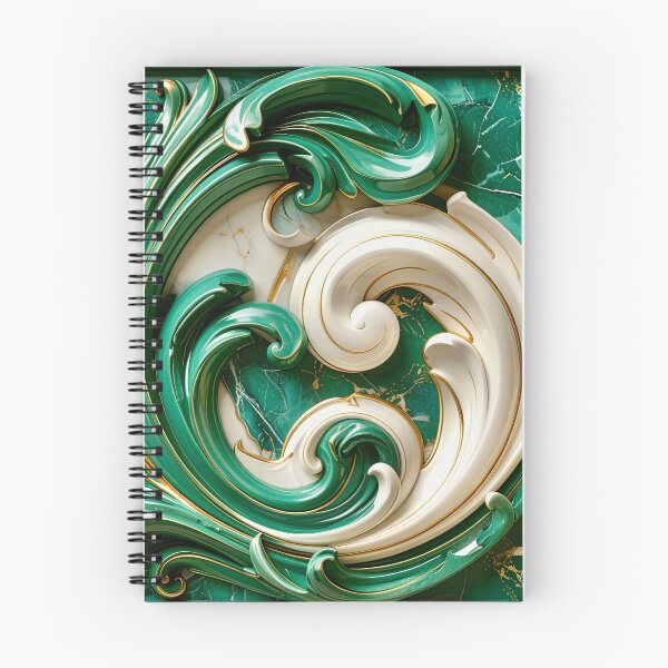 Item preview, Sculptural Jade with Gold Enamel designed and sold by Vicky Brago-Mitchell®.