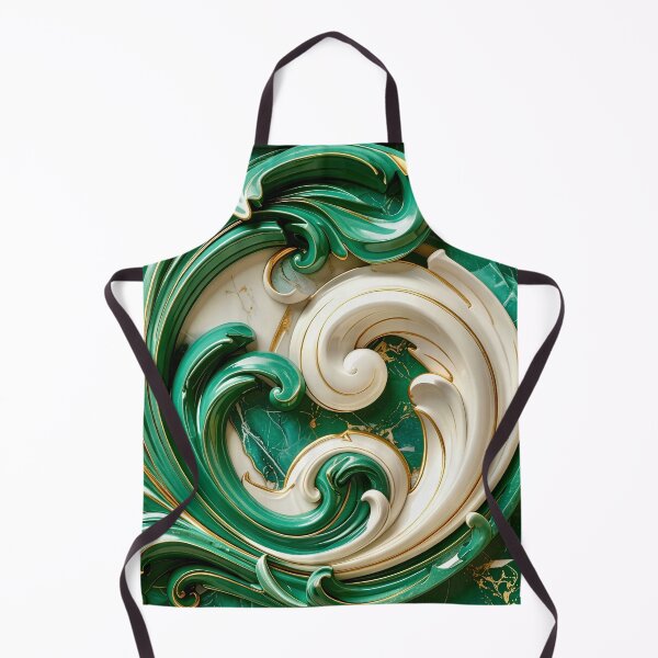 Item preview, Sculptural Jade with Gold Enamel designed and sold by Vicky Brago-Mitchell®.