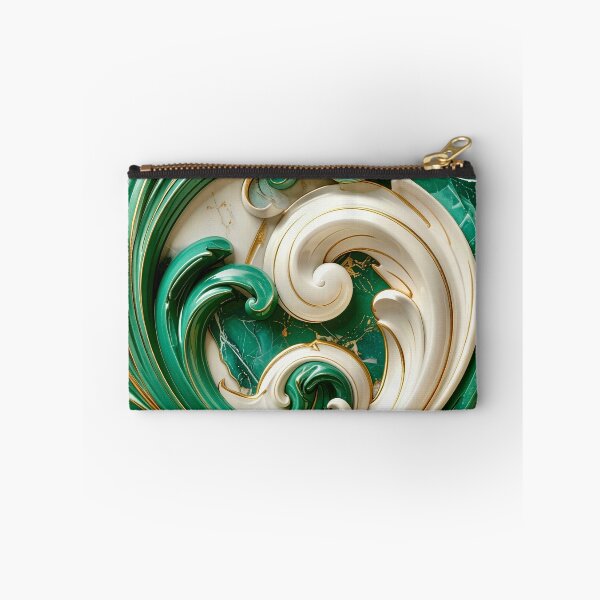 Item preview, Sculptural Jade with Gold Enamel designed and sold by Vicky Brago-Mitchell®.
