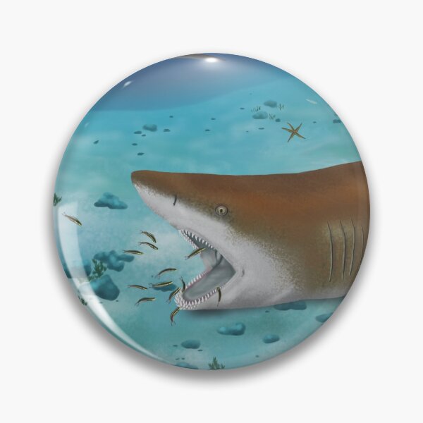 Item preview, Negaprion eurybathrodon designed and sold by JAMiron Paleoart.