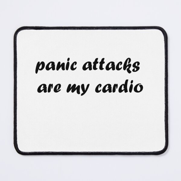 Item preview, panic attack are my cardio designed and sold by Kasia1987t.