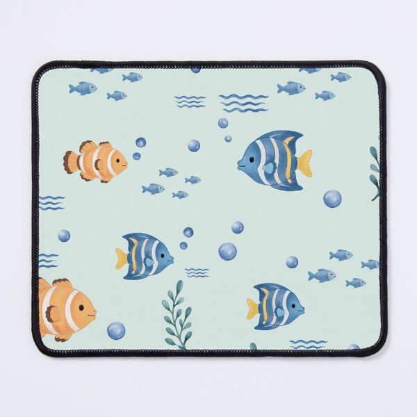 Item preview, Tropical Fish Underwater Pattern designed and sold by SheHood.
