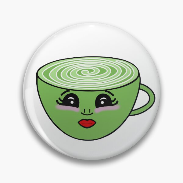 Item preview, Cute Matcha Latte designed and sold by Sartoris Art.