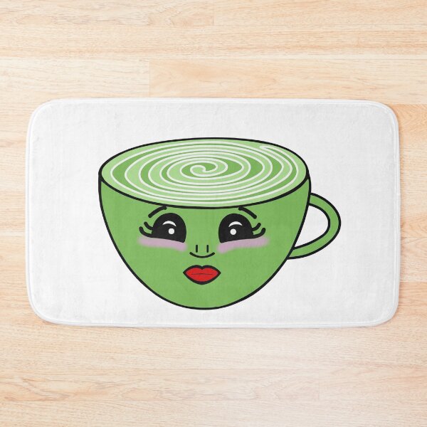 Item preview, Cute Matcha Latte designed and sold by Sartoris Art.