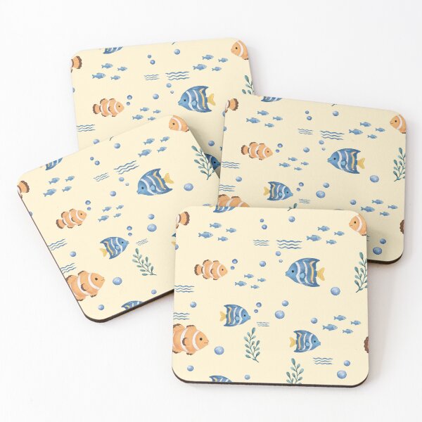 Item preview, Tropical Fish Underwater Pattern designed and sold by SheHood.