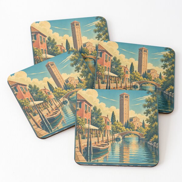 Item preview, TORCELLO VENICE VINTAGE RETRO ARTWORK  designed and sold by Andiamo-Amigos.