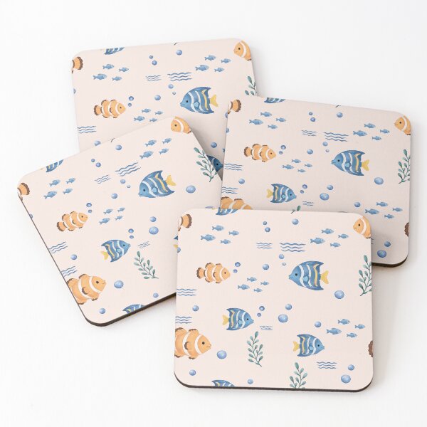 Item preview, Tropical Fish Underwater Pattern designed and sold by SheHood.