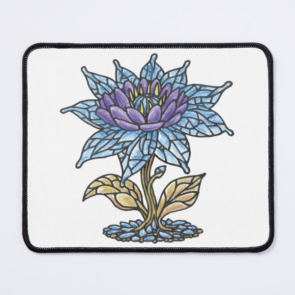 Item preview, Love Flowers 2 - Purple and Blue designed and sold by key-creations.