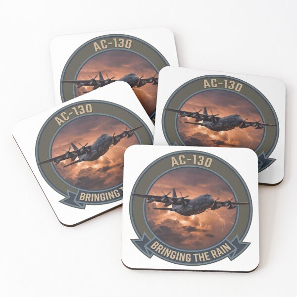 Item preview, AC-130 Gunship Bringing The Rain Military Aviation Humor designed and sold by ArtDreams92.