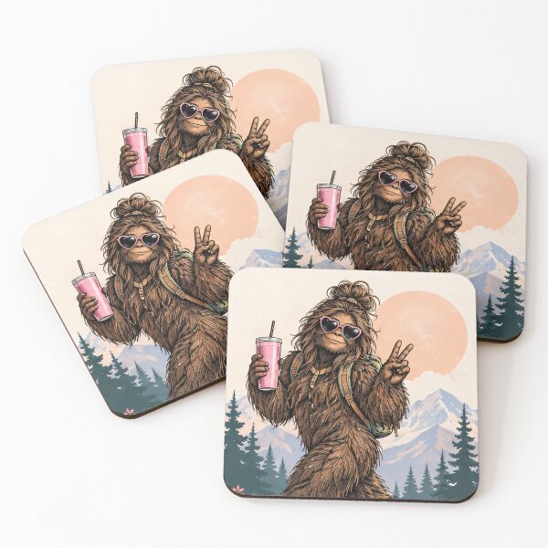 Item preview, Pretty in Pink Squatch designed and sold by SimplyJamee.