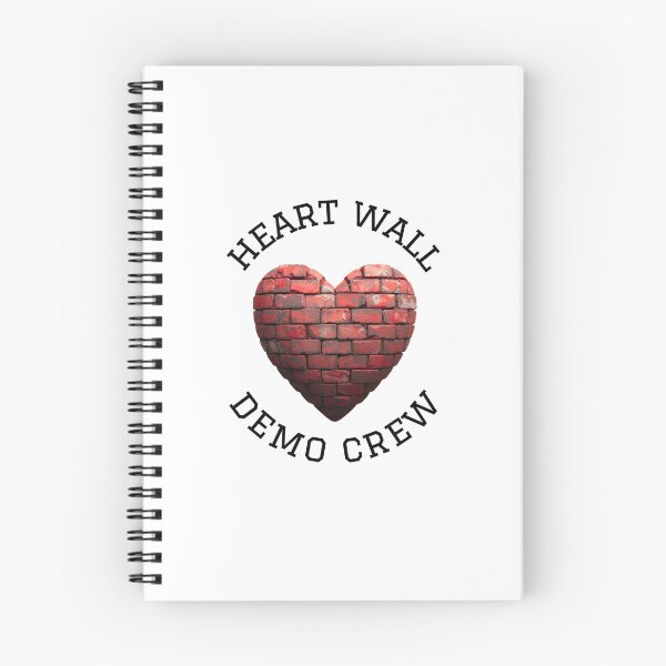 Item preview, Heart Wall Demo Crew - Red/Black Design designed and sold by 11-Designs.