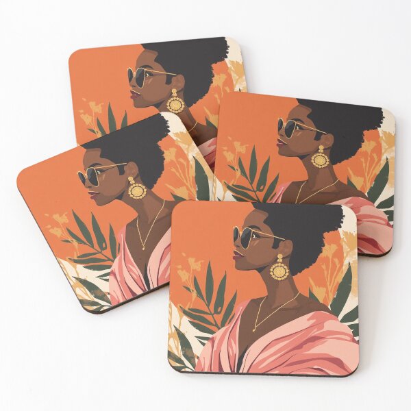 Item preview, Sunset Silhouette Wall Art Printable | Boho African-Inspired Portrait Digital Download designed and sold by Debbydesign.