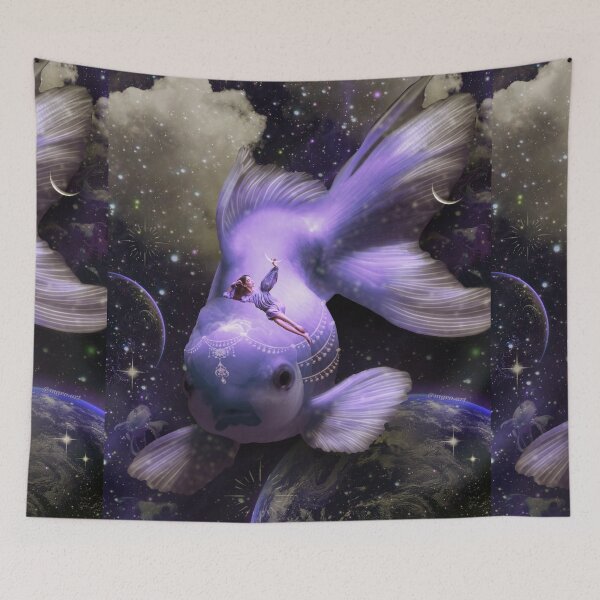 Item preview, Dream wanderer. Blue designed and sold by mgro-art.