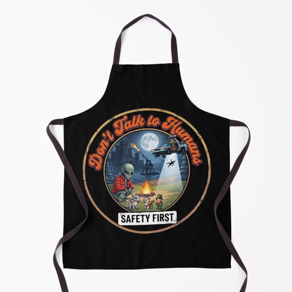 Item preview, Medieval Castle Alien Abduction Mythical Creatures Retro Comic designed and sold by AeroCodeDesigns.