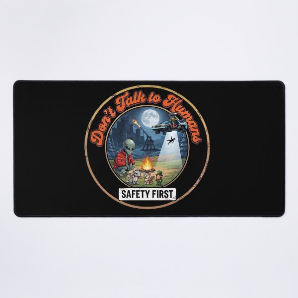 Item preview, Medieval Castle Alien Abduction Mythical Creatures Retro Comic designed and sold by AeroCodeDesigns.