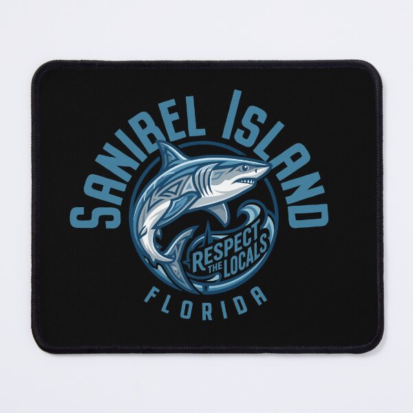 Item preview, Sanibel Island Florida Shark Design designed and sold by Futurebeachbum.