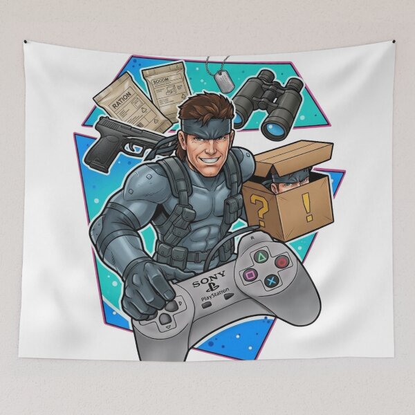 Item preview, Tactical Stealth Soldier Retro Gaming Art designed and sold by Alaric4you.