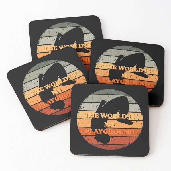 Item preview, the world is my playground designed and sold by Biczekdziczek.