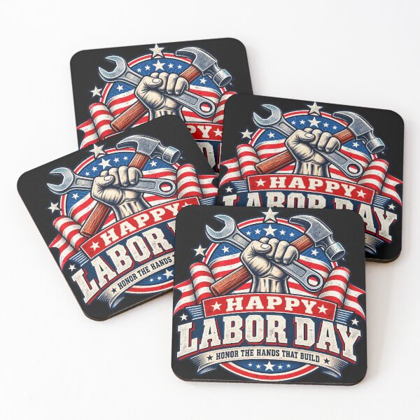 Item preview, Happy Labor Day – Honor the Hands That Build | American Worker Tools designed and sold by JanuszJarowicz.