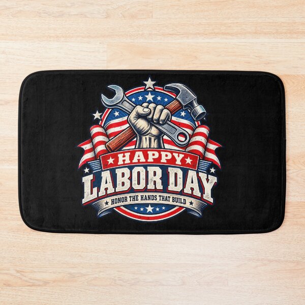 Item preview, Happy Labor Day – Honor the Hands That Build | American Worker Tools designed and sold by JanuszJarowicz.