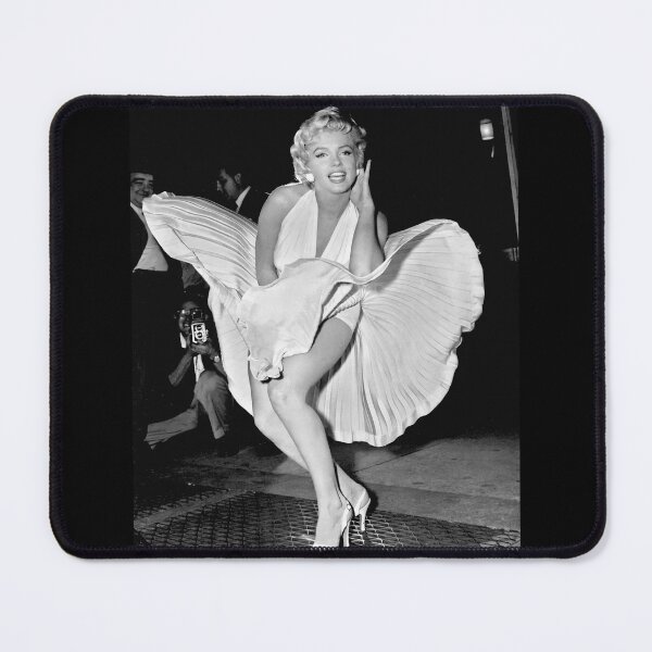Item preview, Marilyn Monroe - Posing In White Dress, Classic Photo designed and sold by DGMaxShop.