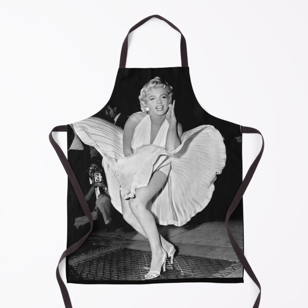 Item preview, Marilyn Monroe - Posing In White Dress, Classic Photo designed and sold by DGMaxShop.