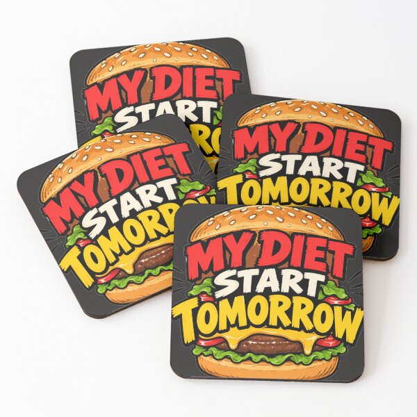Item preview, My diet start tommorow designed and sold by delyo.
