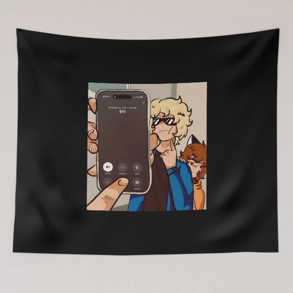 Item preview, Emergency Call 911 Cartoon Design designed and sold by elijbclaude.