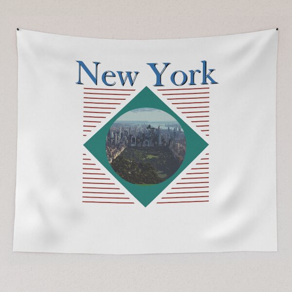Item preview, New York City Central Park Vintage Design designed and sold by RikkiTikkiHut.
