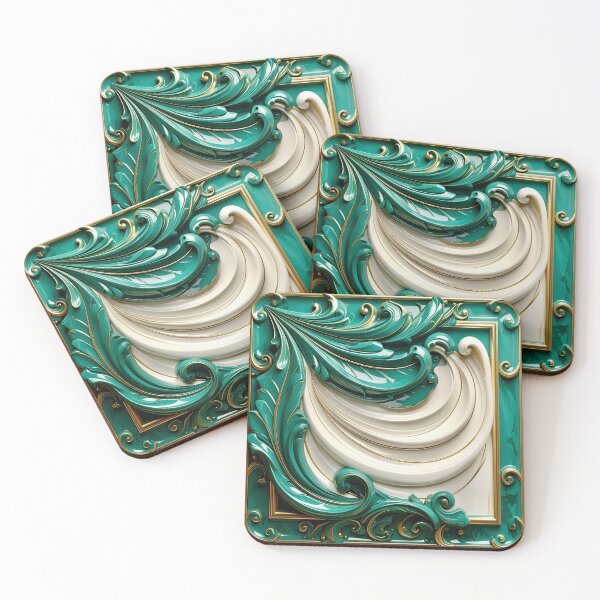 Item preview, Sculptural Jade with Gold Enamel designed and sold by Vicky Brago-Mitchell®.