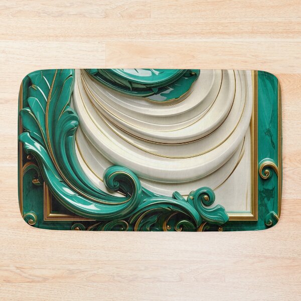 Item preview, Sculptural Jade with Gold Enamel designed and sold by Vicky Brago-Mitchell®.