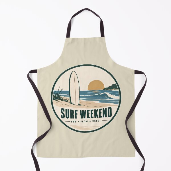Item preview, Vintage Surf Weekend Coastal Ocean Design designed and sold by Mostafa Studio.
